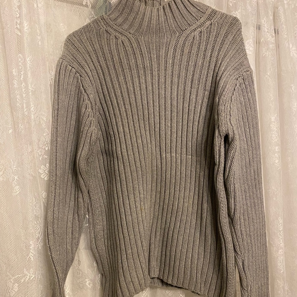 “GAP” Men’s Grey Turtleneck Sweater